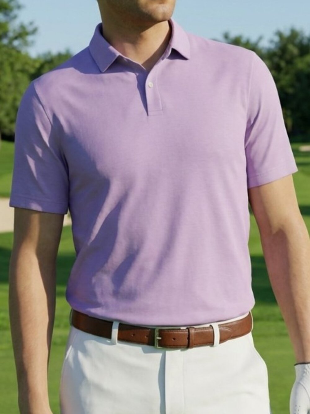 FootJoy Dri-Release Short Sleeve Golf Polo Shirt Purple XL